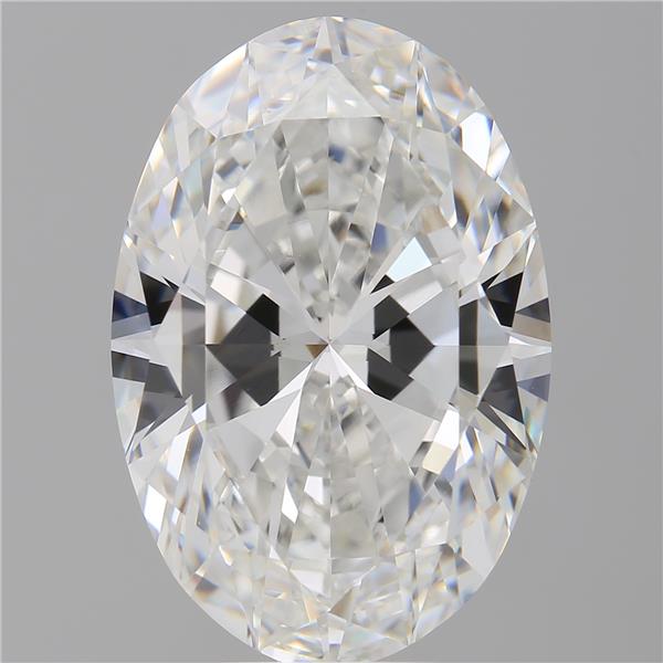 9.01 ct. oval Lab Grown Diamond front image