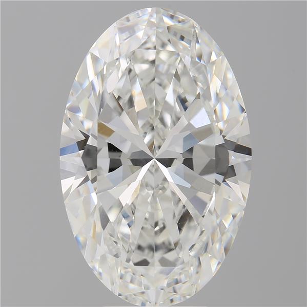 8.01 ct. oval Lab Grown Diamond front image
