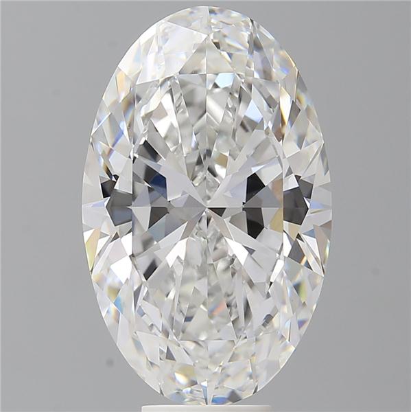 9.09 ct. oval Lab Grown Diamond front image