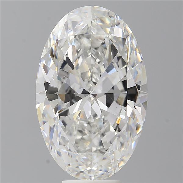 9.01 ct. oval Lab Grown Diamond front image