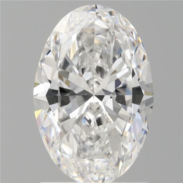 1.60 ct. oval Lab Grown Diamond front image