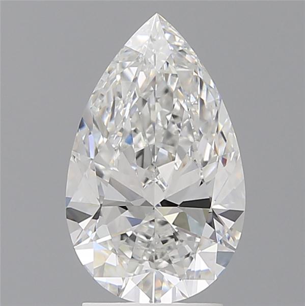 2.50 ct. pear Lab Grown Diamond front image