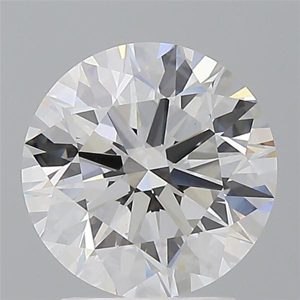 2.56 ct. round Lab Grown Diamond front image