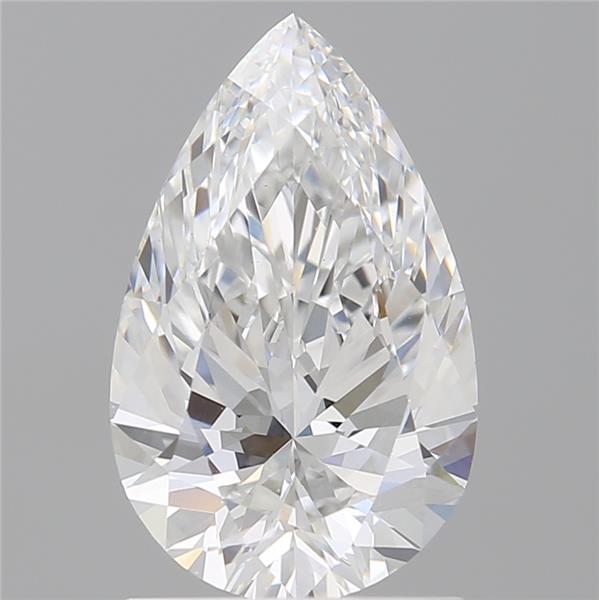 1.60 ct. pear Lab Grown Diamond front image