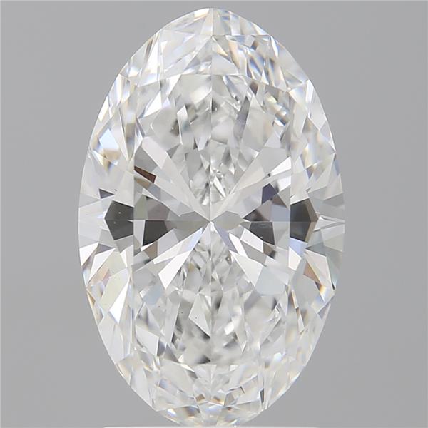 2.53 ct. oval Lab Grown Diamond front image