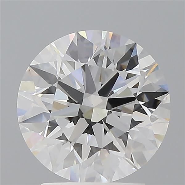 2.60 ct. round Lab Grown Diamond front image