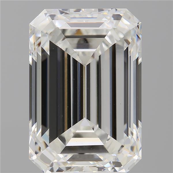 7.54 ct. emerald Lab Grown Diamond front image