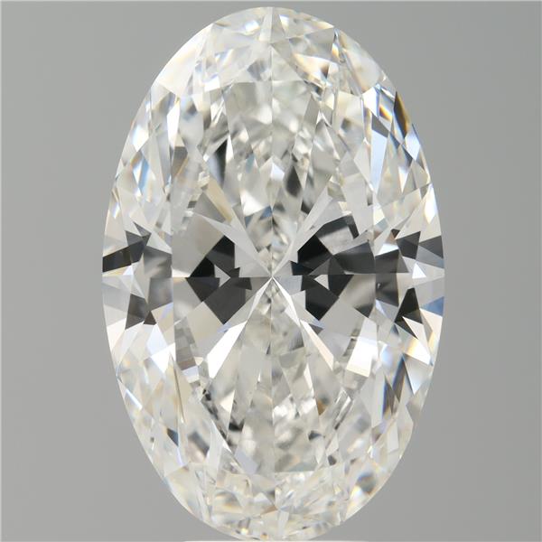 8.03 ct. oval Lab Grown Diamond front image