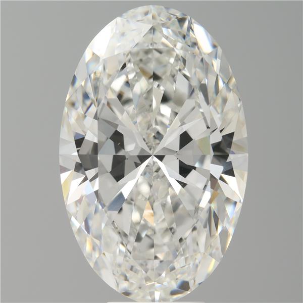9.10 ct. oval Lab Grown Diamond front image