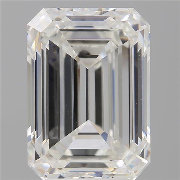 5.56 ct. emerald Lab Grown Diamond front image