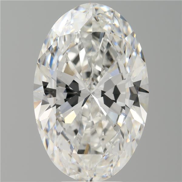 8.05 ct. oval Lab Grown Diamond front image