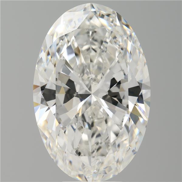 9.02 ct. oval Lab Grown Diamond front image