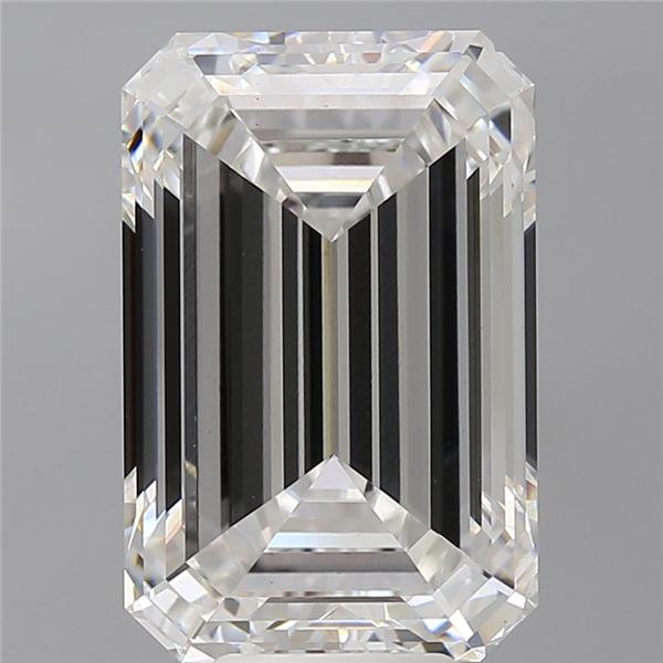 8.55 ct. emerald Lab Grown Diamond front image