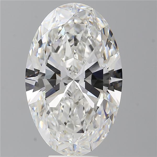 9.05 ct. oval Lab Grown Diamond front image