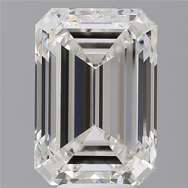 7.54 ct. emerald Lab Grown Diamond front image