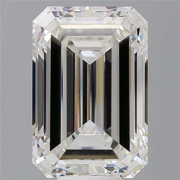 11.50 ct. emerald Lab Grown Diamond front image