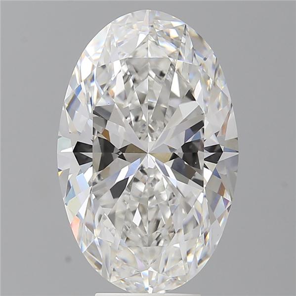 6.52 ct. oval Lab Grown Diamond front image