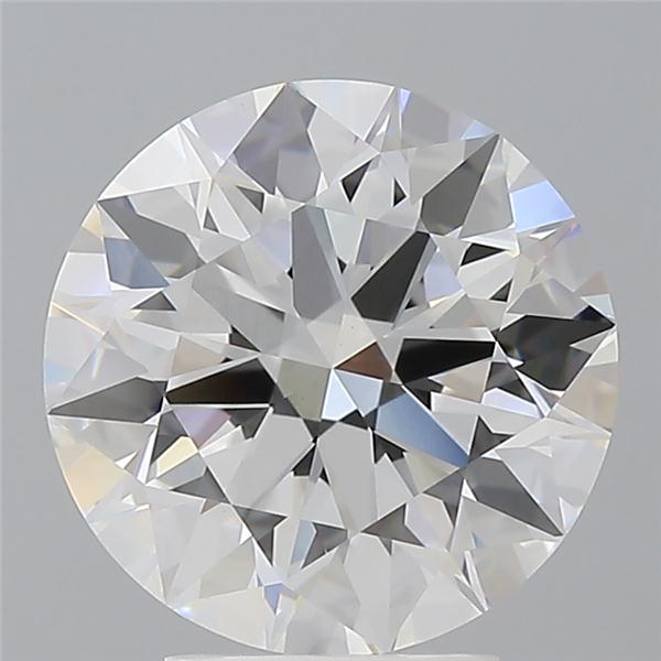 4.10 ct. round Lab Grown Diamond front image