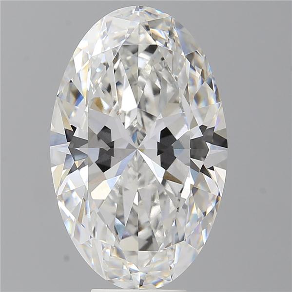 8.10 ct. oval Lab Grown Diamond front image