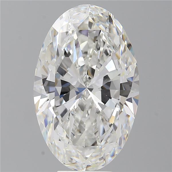 8.54 ct. oval Lab Grown Diamond front image