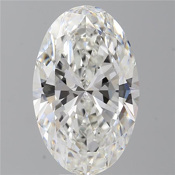 9.59 ct. oval Lab Grown Diamond front image