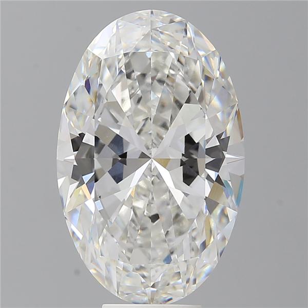 8.58 ct. oval Lab Grown Diamond front image