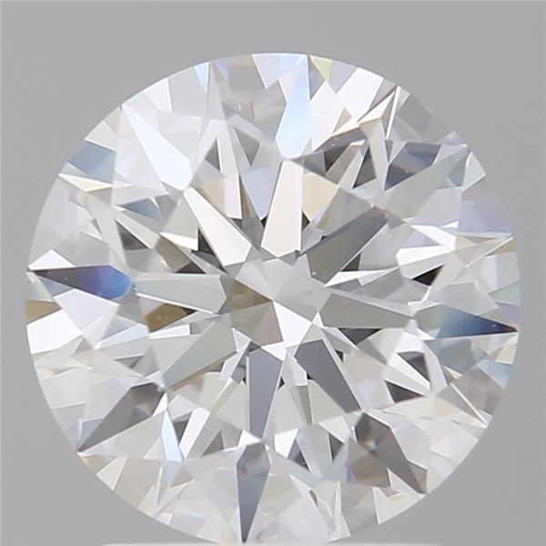 2.60 ct. round Lab Grown Diamond front image