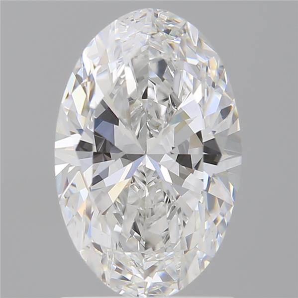 1.60 ct. oval Lab Grown Diamond front image