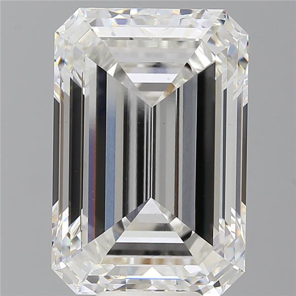 10.51 ct. emerald Lab Grown Diamond front image
