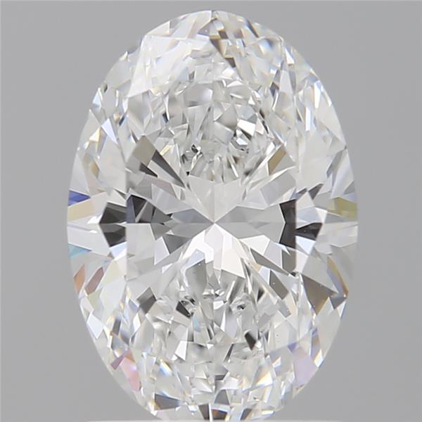 1.53 ct. oval Lab Grown Diamond front image