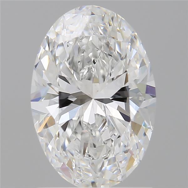 1.54 ct. oval Lab Grown Diamond front image