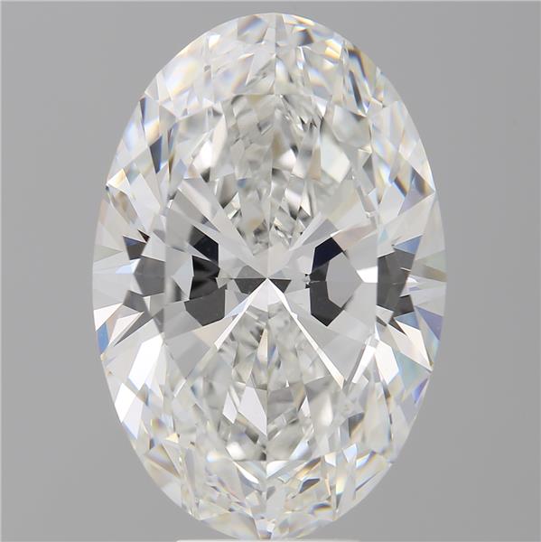 9.07 ct. oval Lab Grown Diamond front image