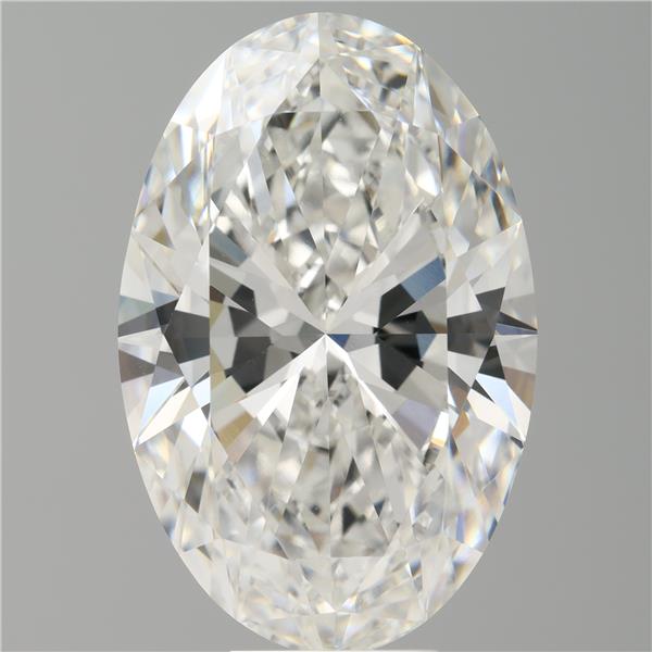 9.58 ct. oval Lab Grown Diamond front image