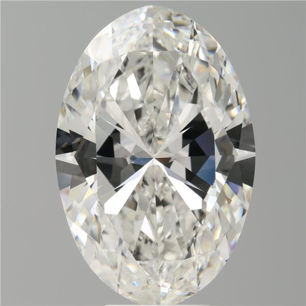 8.02 ct. oval Lab Grown Diamond front image