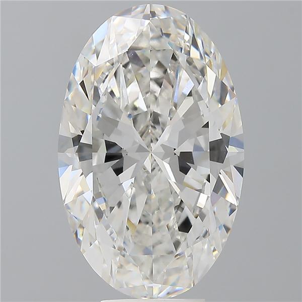 7.51 ct. oval Lab Grown Diamond front image