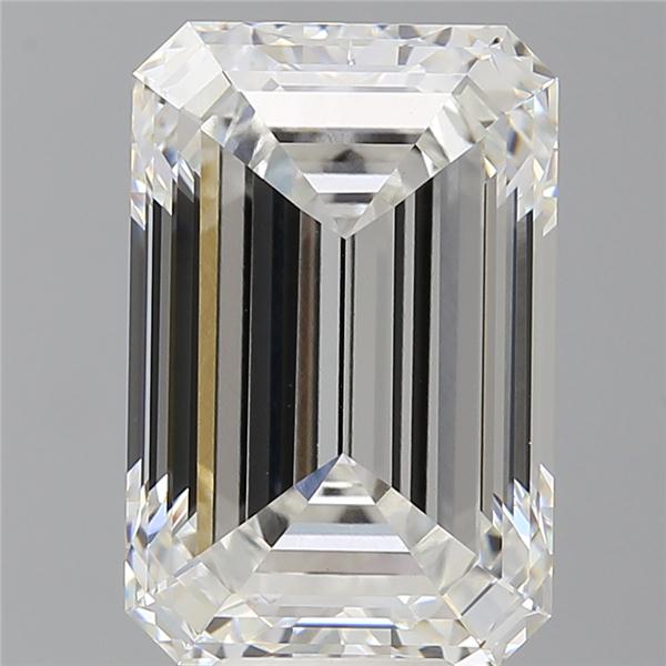 9.09 ct. emerald Lab Grown Diamond front image