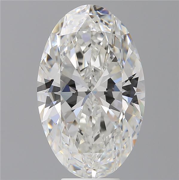 8.02 ct. oval Lab Grown Diamond front image