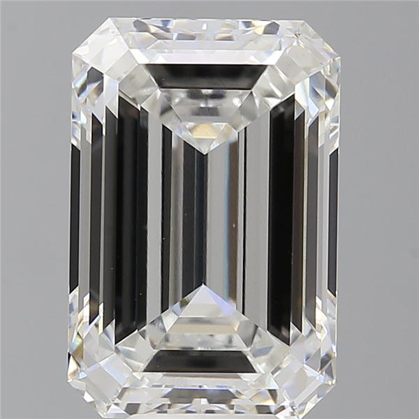 9.09 ct. emerald Lab Grown Diamond front image