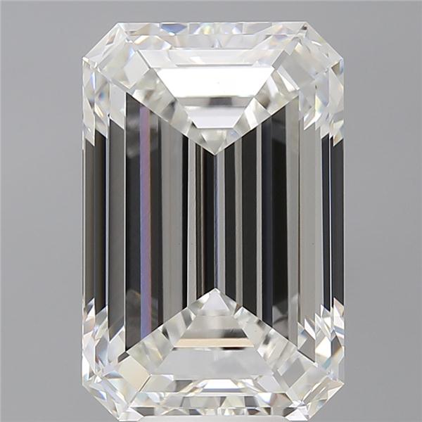 9.09 ct. emerald Lab Grown Diamond front image