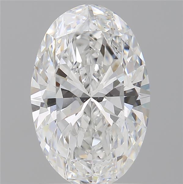1.60 ct. oval Lab Grown Diamond front image