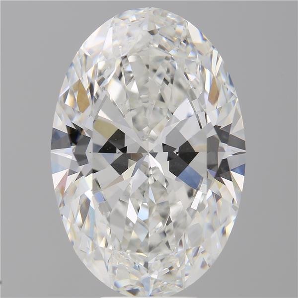 9.05 ct. oval Lab Grown Diamond front image