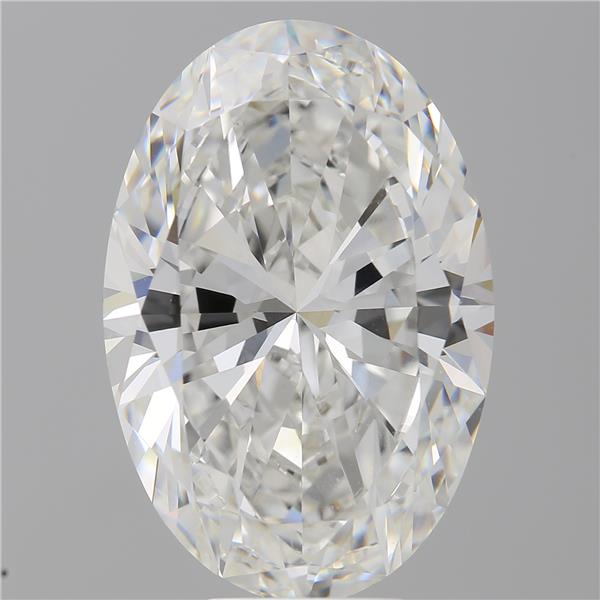 9.06 ct. oval Lab Grown Diamond front image
