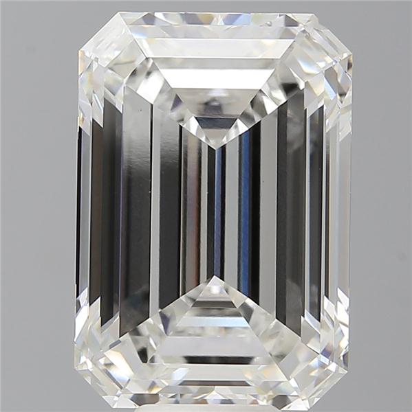 11.58 ct. emerald Lab Grown Diamond front image