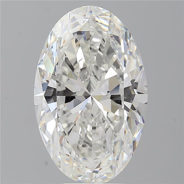 7.56 ct. oval Lab Grown Diamond front image