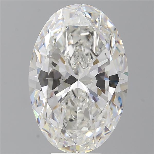 9.04 ct. oval Lab Grown Diamond front image