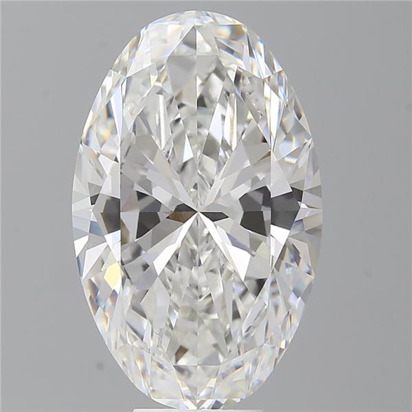 9.05 ct. oval Lab Grown Diamond front image