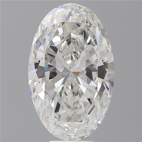 9.10 ct. oval Lab Grown Diamond front image