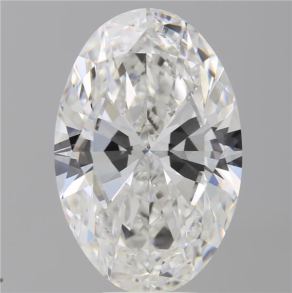 9.03 ct. oval Lab Grown Diamond front image