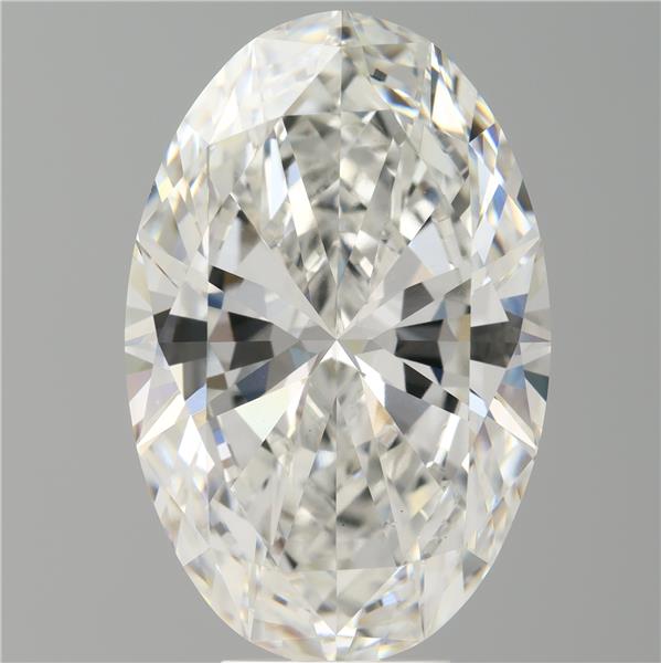7.53 ct. oval Lab Grown Diamond front image