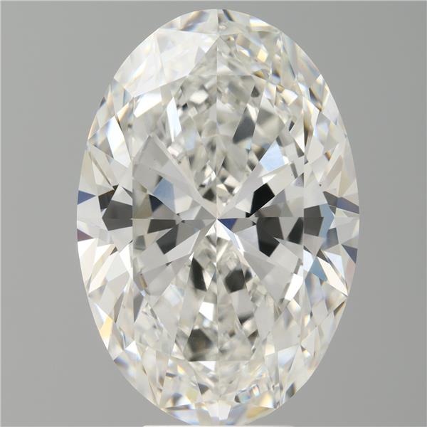 8.01 ct. oval Lab Grown Diamond front image
